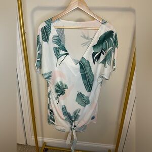 Tropical Beach Coverup